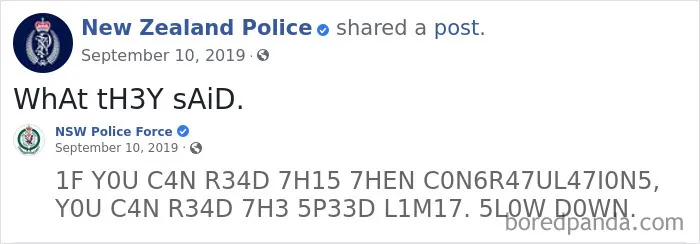 The New Zealand Police Is Winning Over The Internet With Their Adorable And Funny Posts (30 Pics)