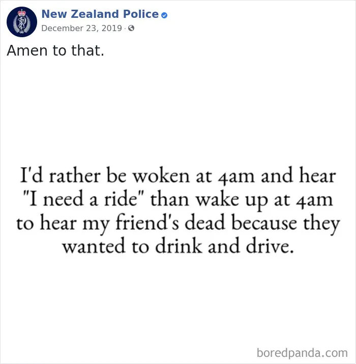 The New Zealand Police Is Winning Over The Internet With Their Adorable And Funny Posts (30 Pics)
