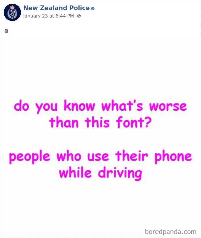 The New Zealand Police Is Winning Over The Internet With Their Adorable And Funny Posts (30 Pics)