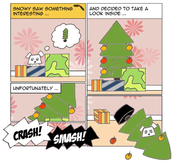 Christmas And Birthday Card
