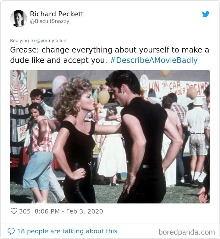 Jimmy Fallon Asks People To Sum Up Famous Movies Badly, And Twitter Delivers (35 Pics)