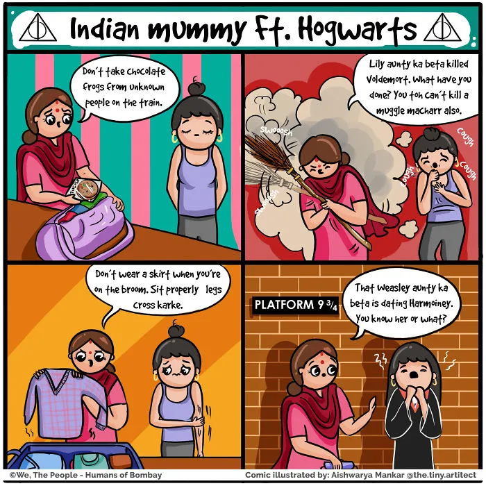 Indian Mummy Ft Hogwarts
