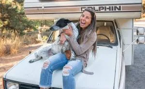 While Everyone Has Sprinter Fever, She Is Out There Making The Best Of A Vintage Van