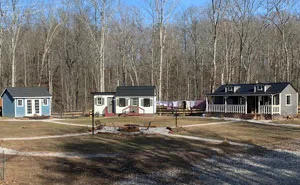 Family Builds A Private Tiny House Village Where Their Teen Kids Have A House Each, Shows What's Inside