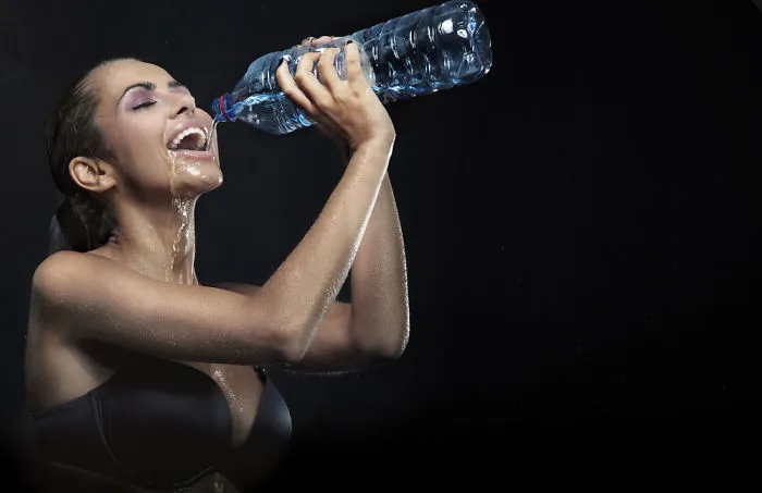 People Are Laughing At These Ridiculous Stock Images That Show Women Completely Unable To Drink Water