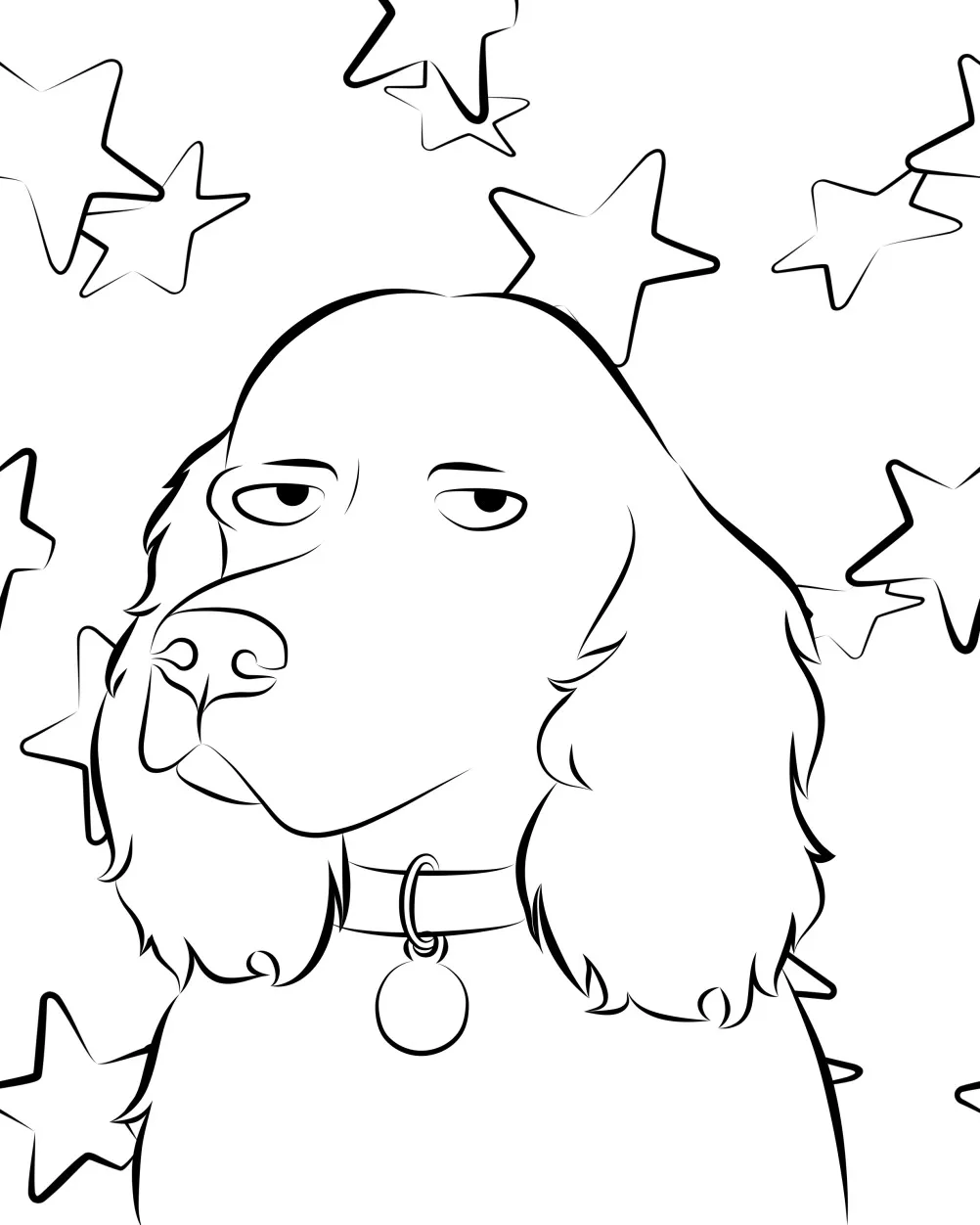 I Made A Coloring Book That Celebrates Derpy Dogs