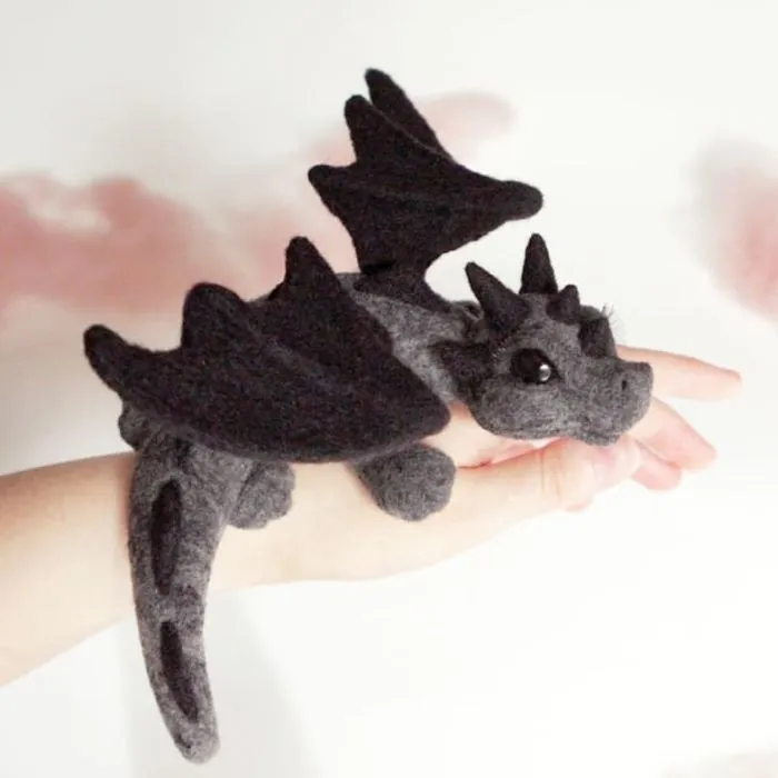 Ukrainian Artist Creates Felted Dragons To Make Your Home Cosy (15 Pics)