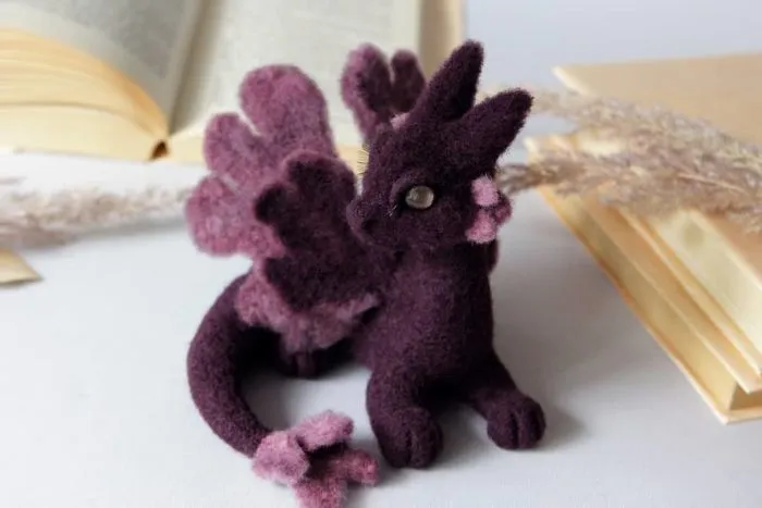 Ukrainian Artist Creates Felted Dragons To Make Your Home Cosy (15 Pics)