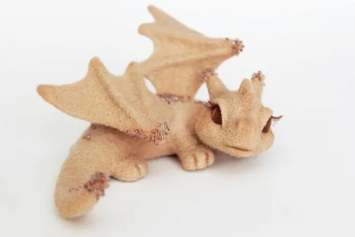 Ukrainian Artist Creates Felted Dragons To Make Your Home Cosy (15 Pics)