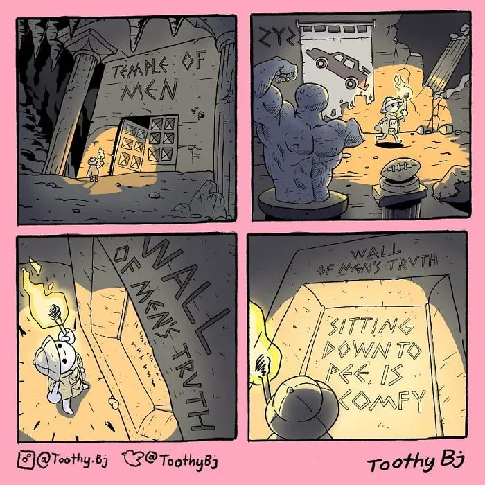 30 Comics By ToothyBj That People Who Like Dark Humor Will Appreciate