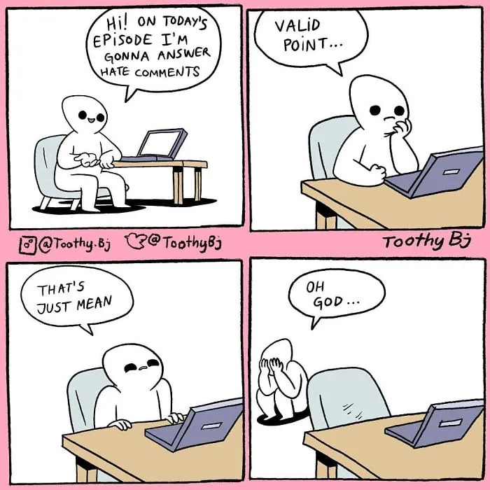 30 Comics By ToothyBj That People Who Like Dark Humor Will Appreciate