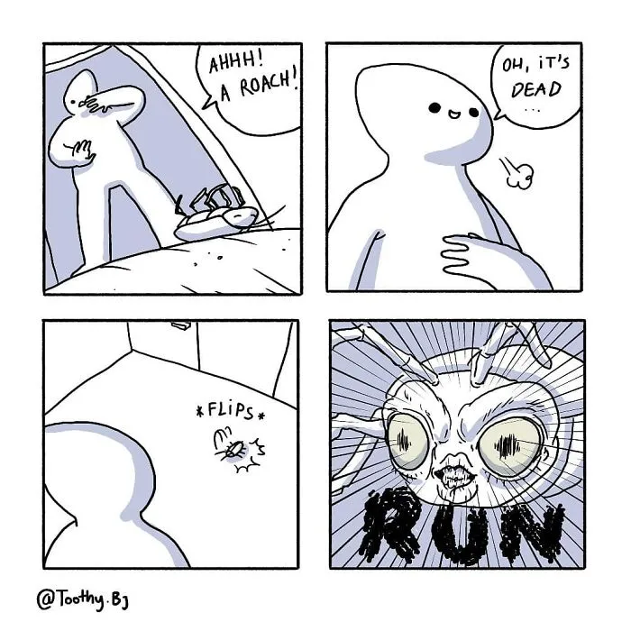 30 Comics By ToothyBj That People Who Like Dark Humor Will Appreciate