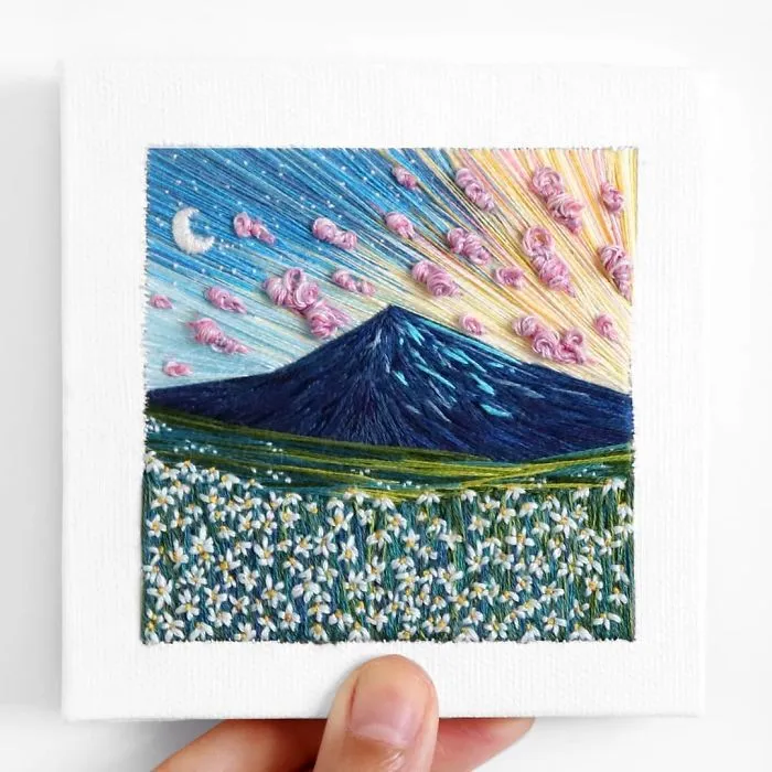 My 30 Vivid Landscapes Made With Thread (New Pics)