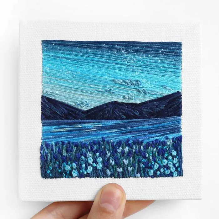 My 30 Vivid Landscapes Made With Thread (New Pics)