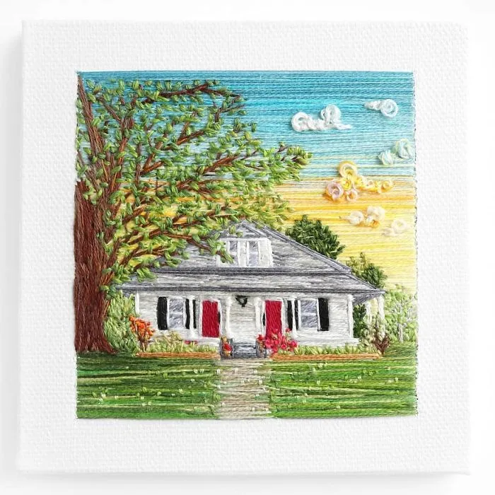 My 30 Vivid Landscapes Made With Thread (New Pics)