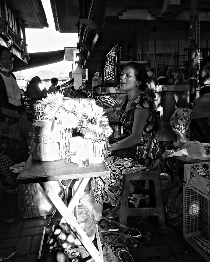 I Photographed Ubud's Market In The Morning