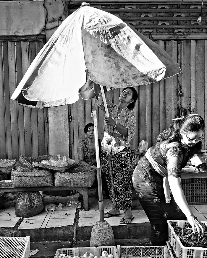 I Photographed Ubud's Market In The Morning