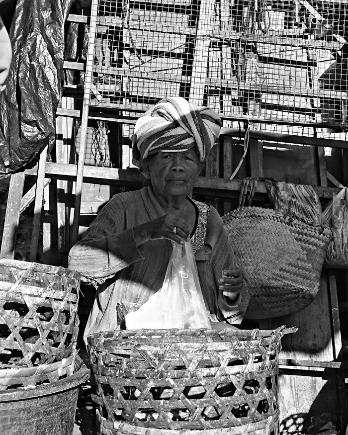 I Photographed Ubud's Market In The Morning