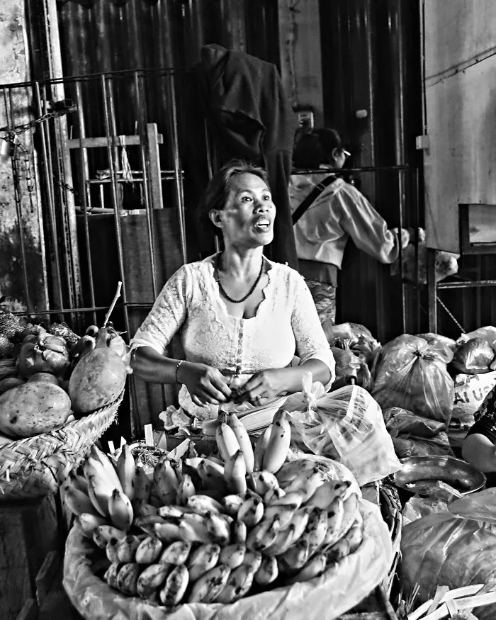 I Photographed Ubud's Market In The Morning