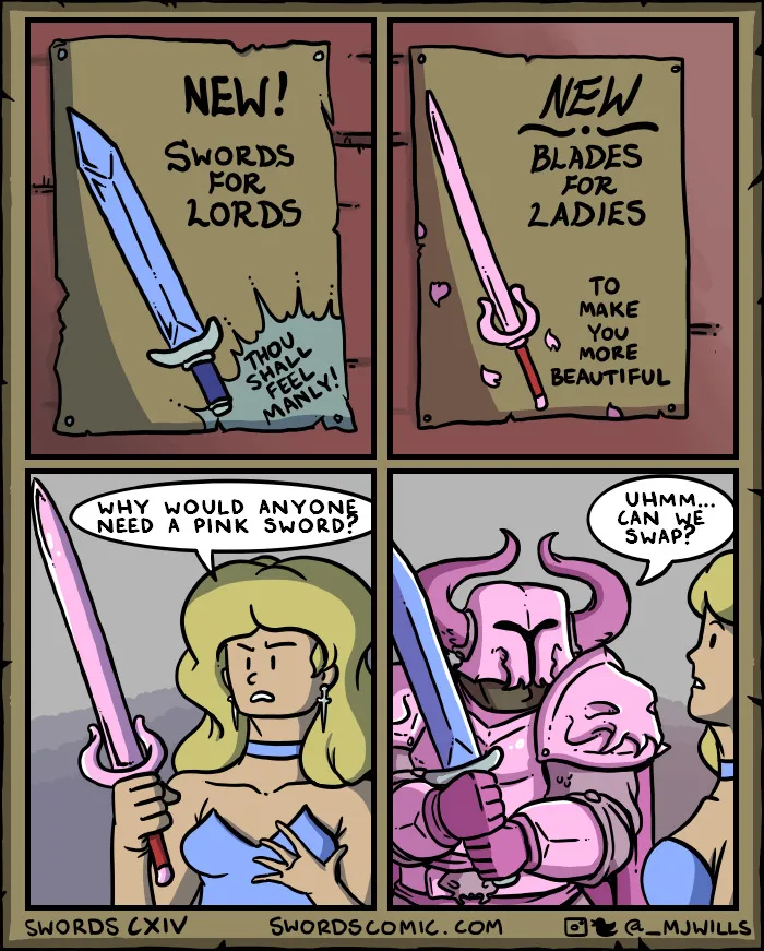 My Comics Are All About Swords And Sword Accessories, Here's 147 Of The Best