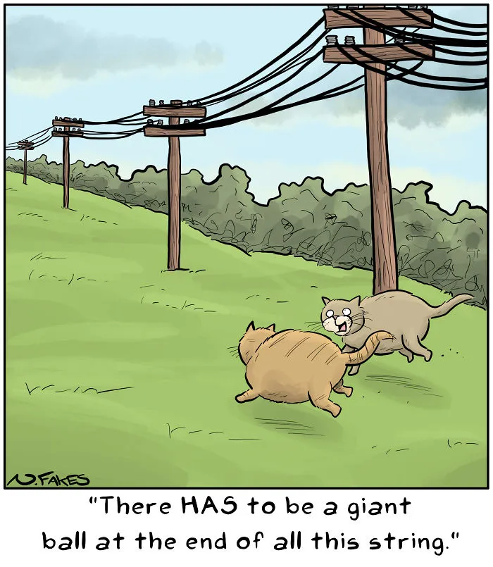 35 Comics That Cat Owners Will Relate To, Inspired By My Cat