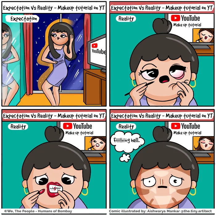 Makeup Tutorial Gone Wrong