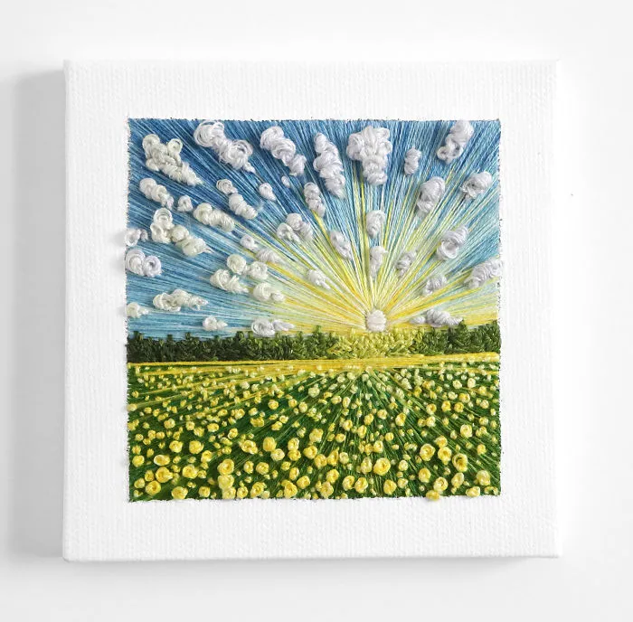 My 30 Vivid Landscapes Made With Thread (New Pics)
