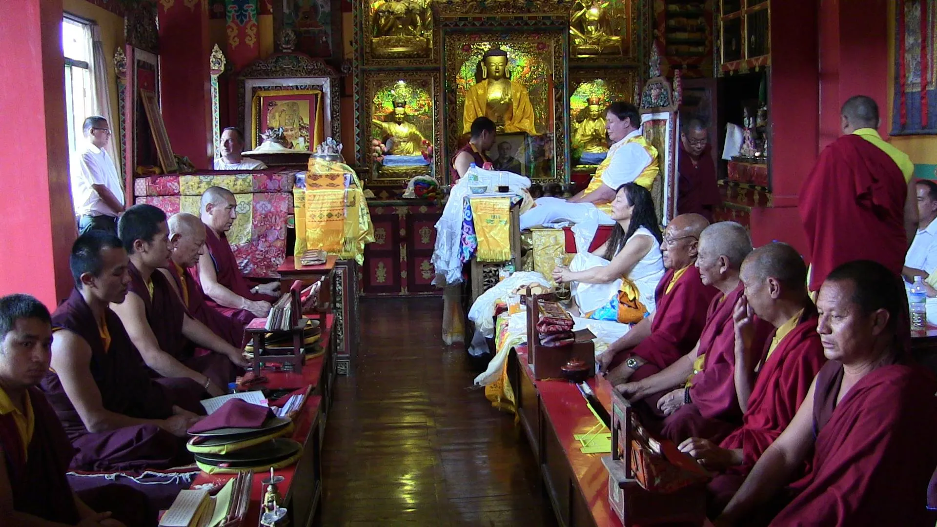 Buddha Maitreya Enthronement Kathmandu, Nepal 2012