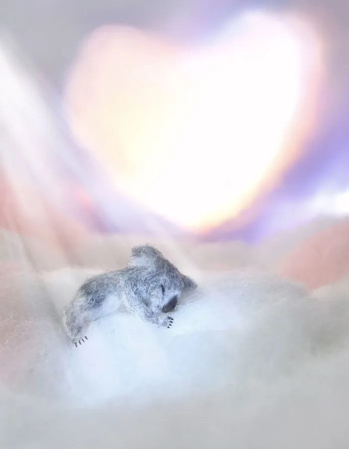 My Teenage Daughter Built Me A Theatre Box So I Could Create Dreamy 3D Scenes With My Needle-Felted Animals (40 Pics)