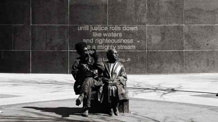 I Spent Lunch At The Rosa Parks Plaza In Dallas, Tx And Here's What I Saw