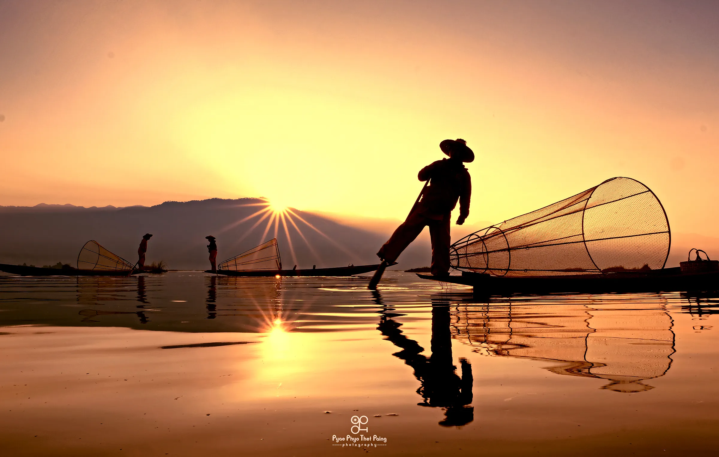 The Fishermen From Inle Lake , Most Magical Travel Photography By Pyae Phyo Thet Paing