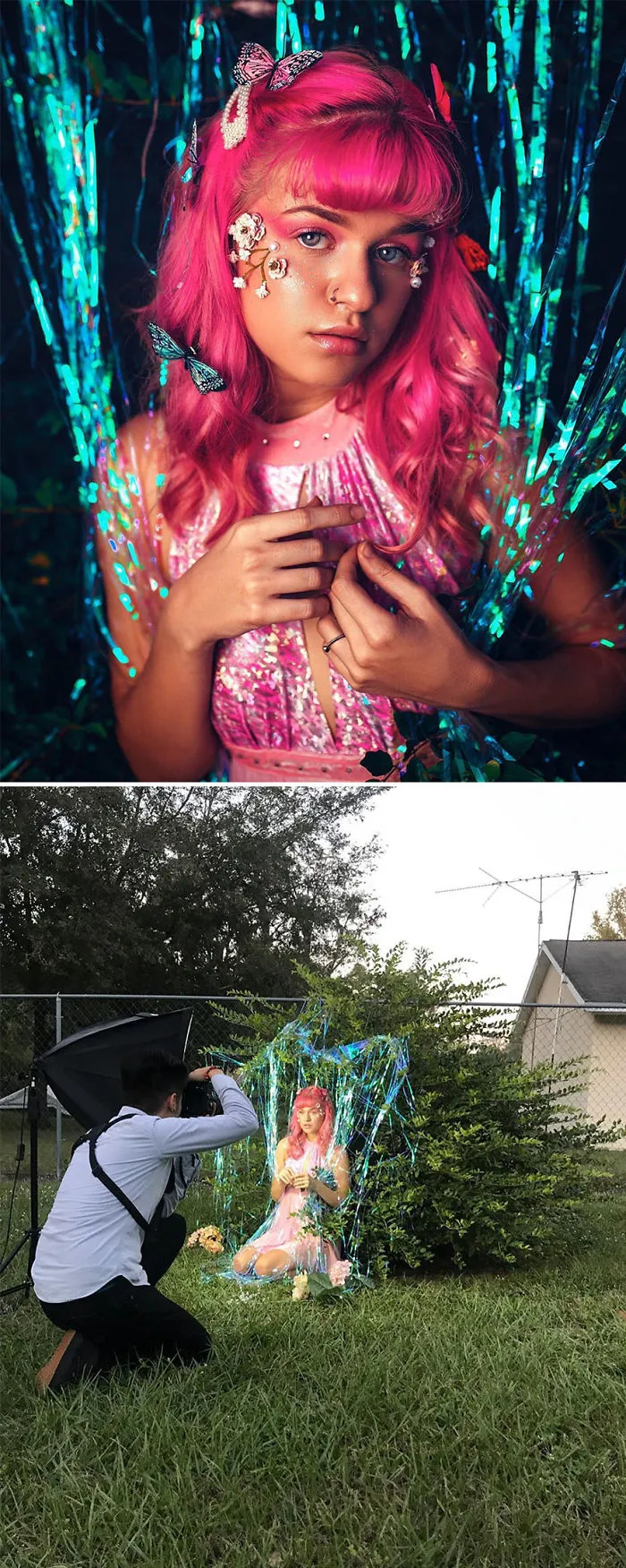 Photographer Shows The Behind-The-Scenes Of His Stunning Women's Portraits And His 182k Followers Love It (60 Pics)