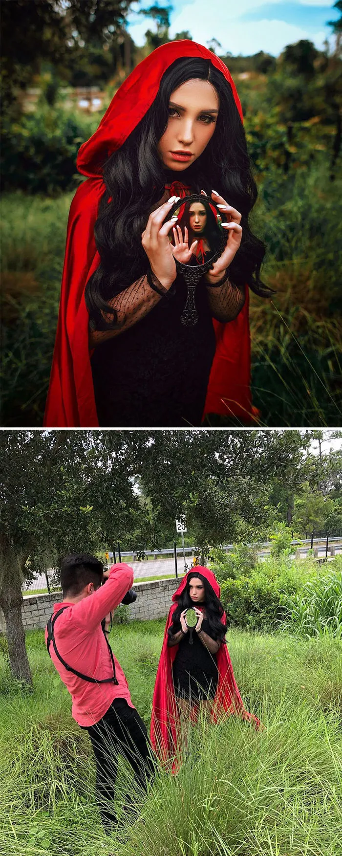 Photographer Shows The Behind-The-Scenes Of His Stunning Women's Portraits And His 182k Followers Love It (60 Pics)