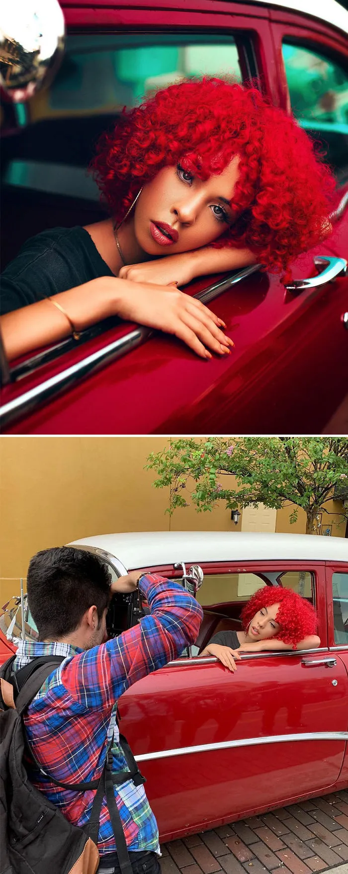 Photographer Shows The Behind-The-Scenes Of His Stunning Women's Portraits And His 182k Followers Love It (60 Pics)