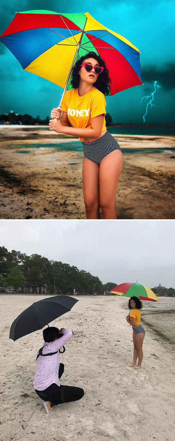 Photographer Shows The Behind-The-Scenes Of His Stunning Women's Portraits And His 182k Followers Love It (60 Pics)
