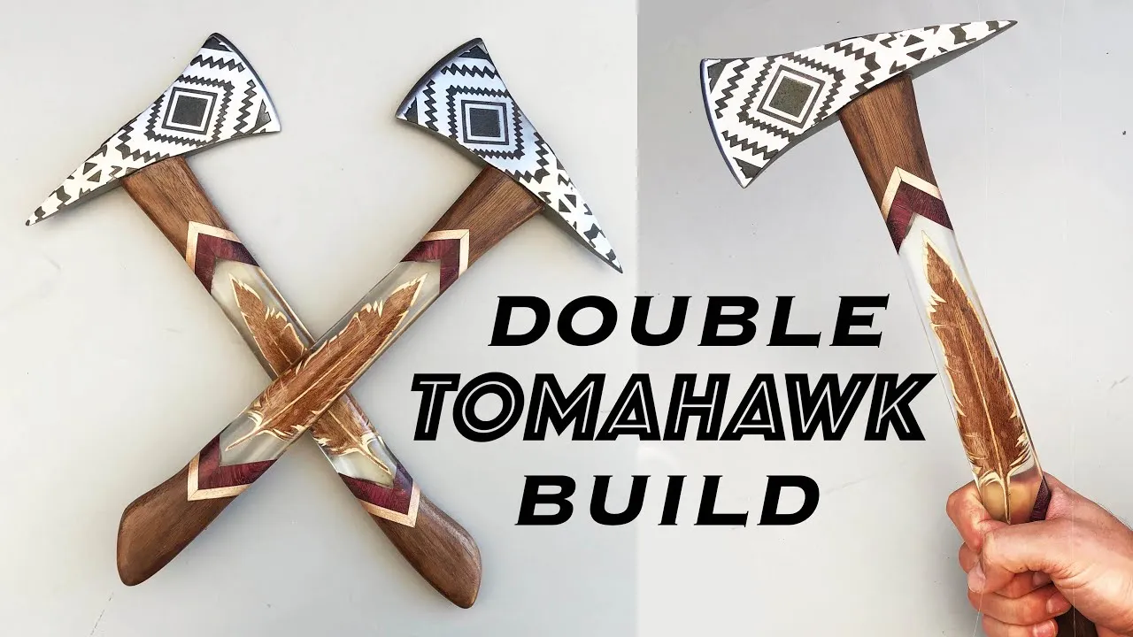 Two Of The Most Detailed Tomahawks In The World.