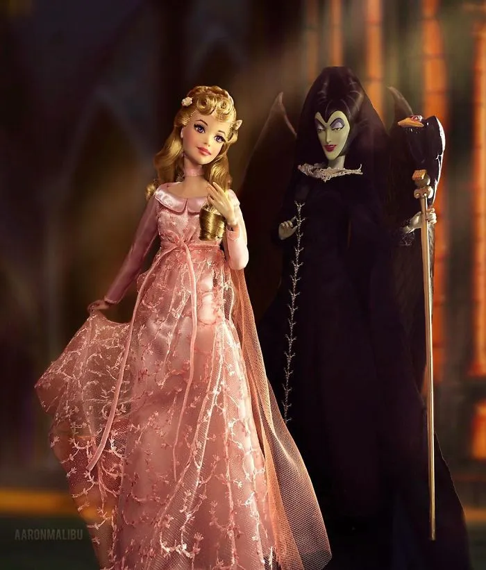 Maleficent And Aurora
