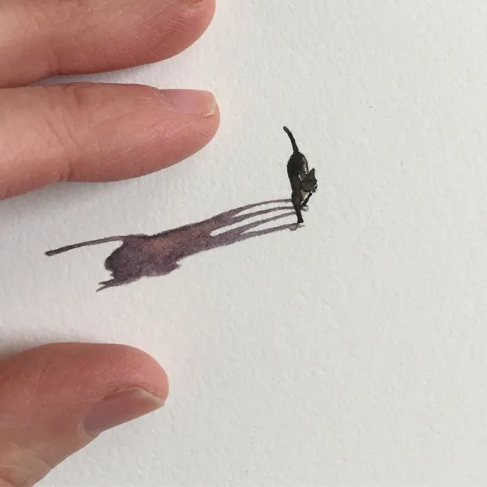 These 96 Tiny Paintings By Brooke Rothshank Are One-Inch Replicas Of Everyday Things