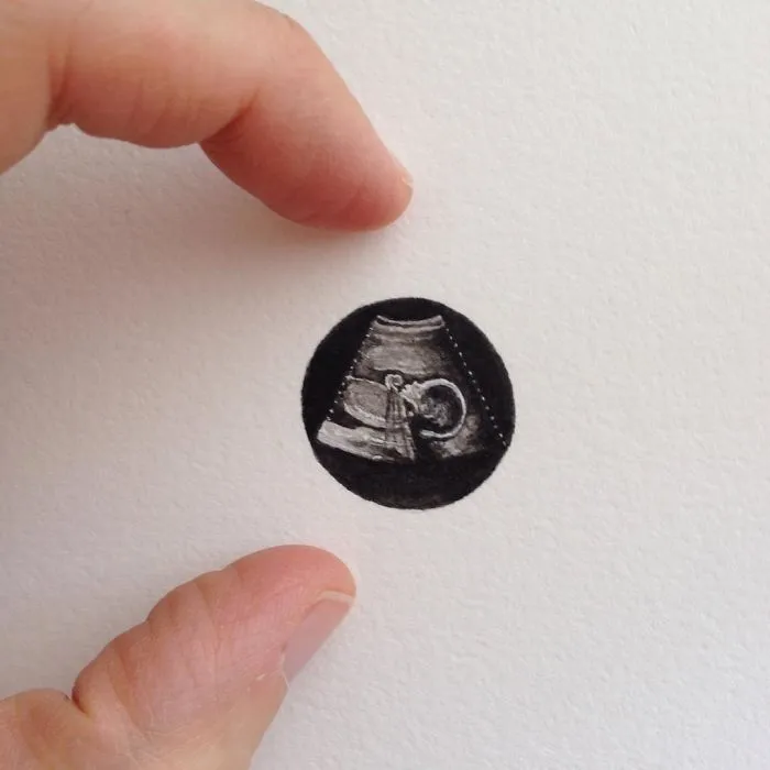 These 96 Tiny Paintings By Brooke Rothshank Are One-Inch Replicas Of Everyday Things