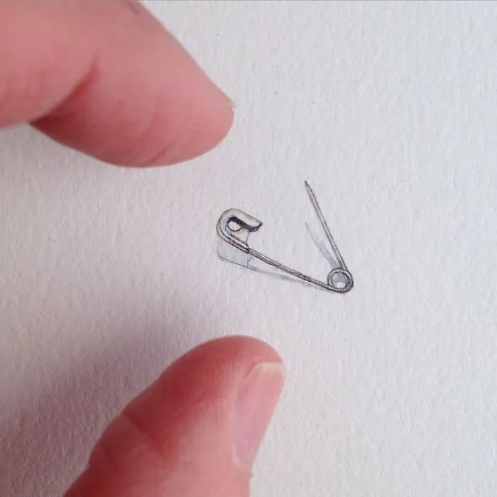 These 96 Tiny Paintings By Brooke Rothshank Are One-Inch Replicas Of Everyday Things