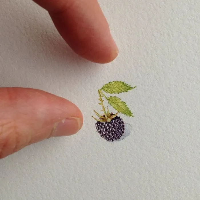These 96 Tiny Paintings By Brooke Rothshank Are One-Inch Replicas Of Everyday Things