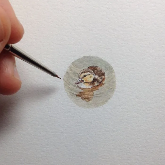 These 96 Tiny Paintings By Brooke Rothshank Are One-Inch Replicas Of Everyday Things