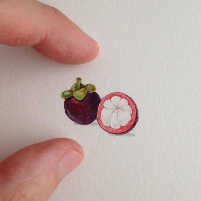 These 96 Tiny Paintings By Brooke Rothshank Are One-Inch Replicas Of Everyday Things