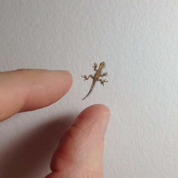 These 96 Tiny Paintings By Brooke Rothshank Are One-Inch Replicas Of Everyday Things