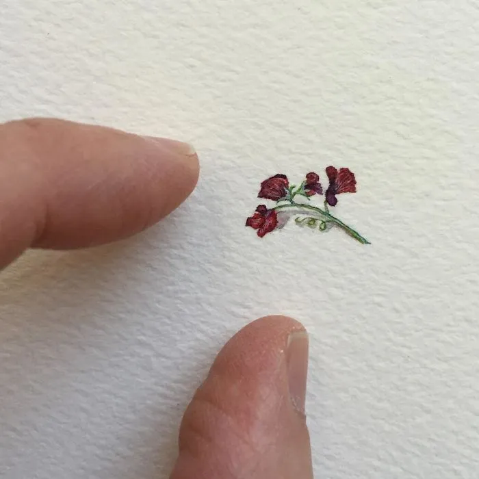 These 96 Tiny Paintings By Brooke Rothshank Are One-Inch Replicas Of Everyday Things