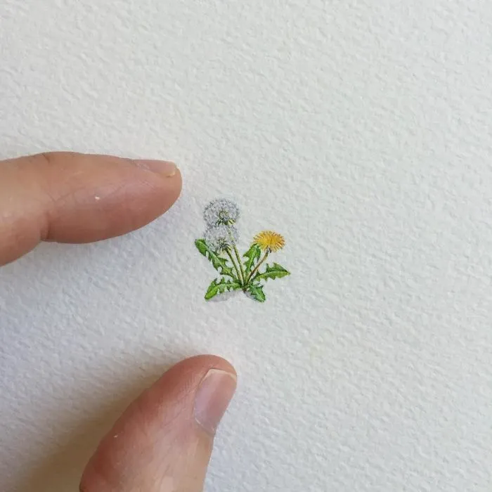 These 96 Tiny Paintings By Brooke Rothshank Are One-Inch Replicas Of Everyday Things