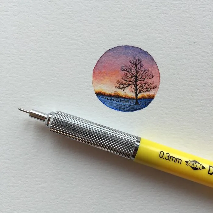 These 96 Tiny Paintings By Brooke Rothshank Are One-Inch Replicas Of Everyday Things