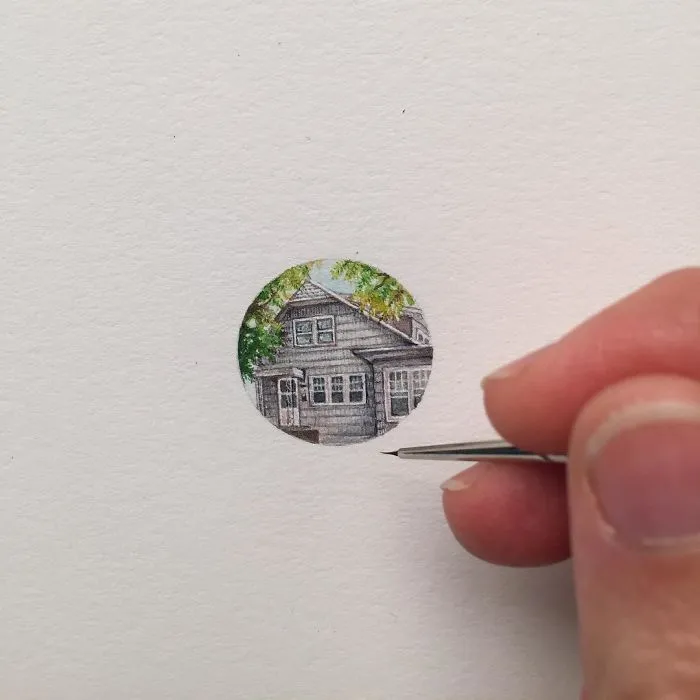 These 96 Tiny Paintings By Brooke Rothshank Are One-Inch Replicas Of Everyday Things