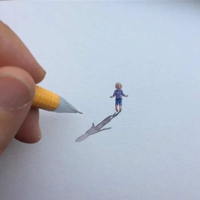 These 96 Tiny Paintings By Brooke Rothshank Are One-Inch Replicas Of Everyday Things