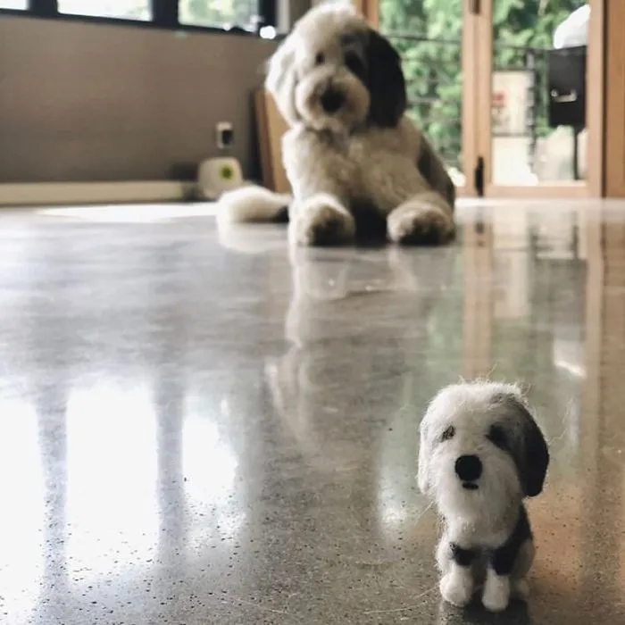 Artist Creates Felted Versions Of People's Pets And The Waitlist Is Already 3 Months Long (98 Pics) 